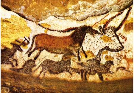 Малюнок із печери Ласко. Франція